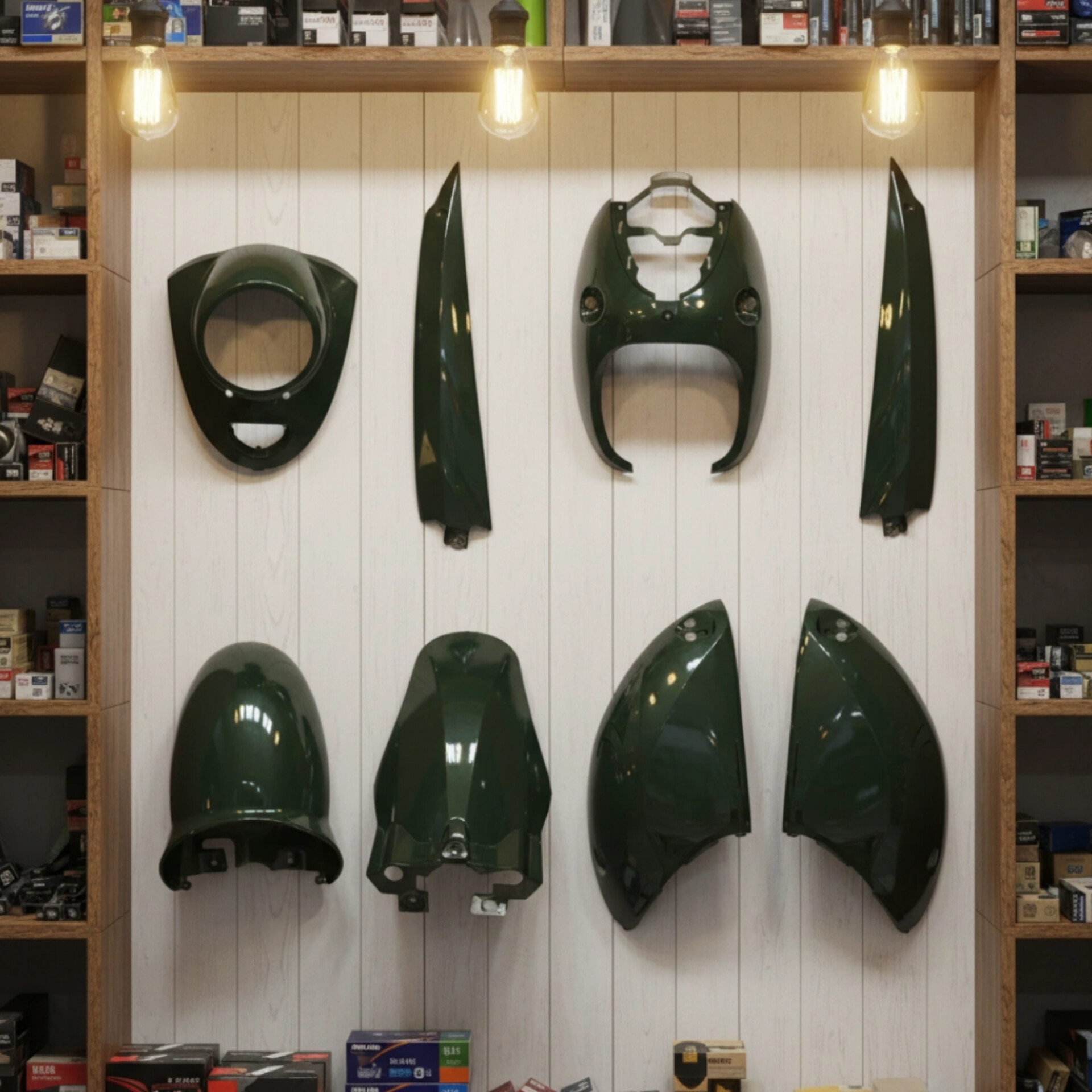 فلاپ کامل رنگی یاماها وینو ( سبز ارتشی)