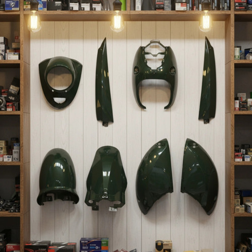 فلاپ کامل رنگی یاماها وینو ( سبز ارتشی)