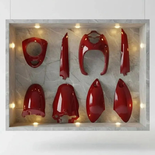 فلاپ کامل رنگی یاماها وینو ( قرمز)