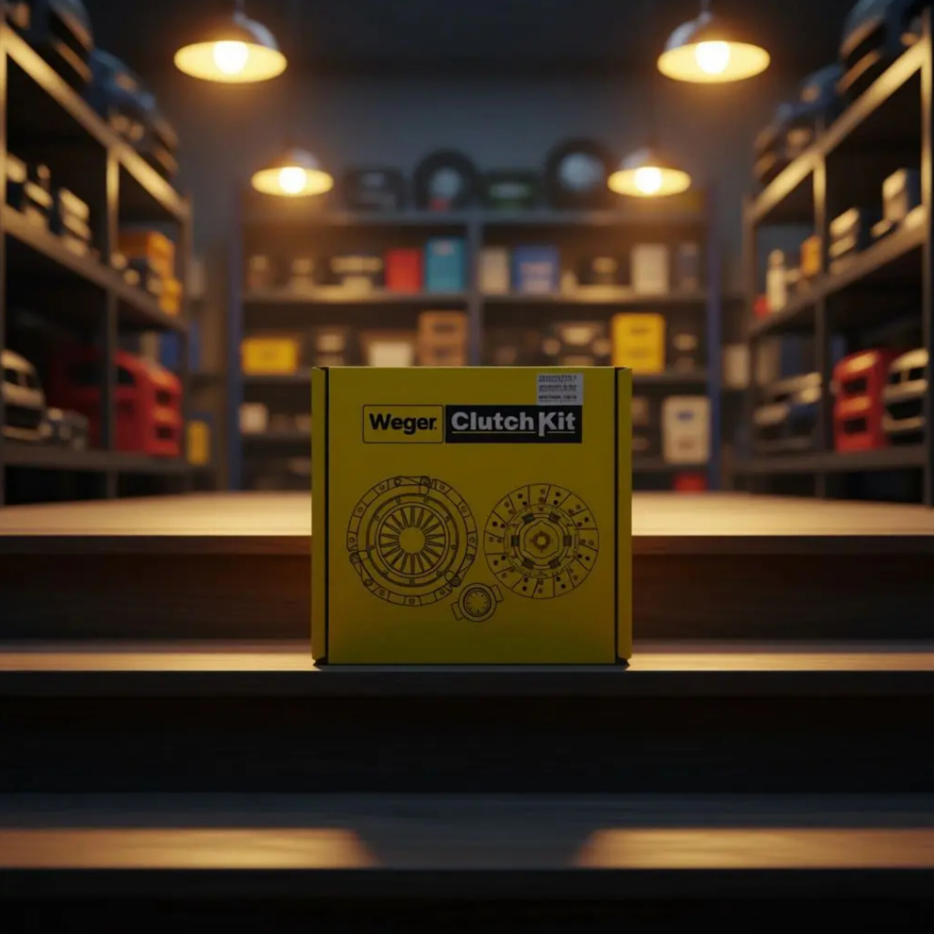 دیسک و صفحه پراید وانت تیبا 200 میل برند وگر