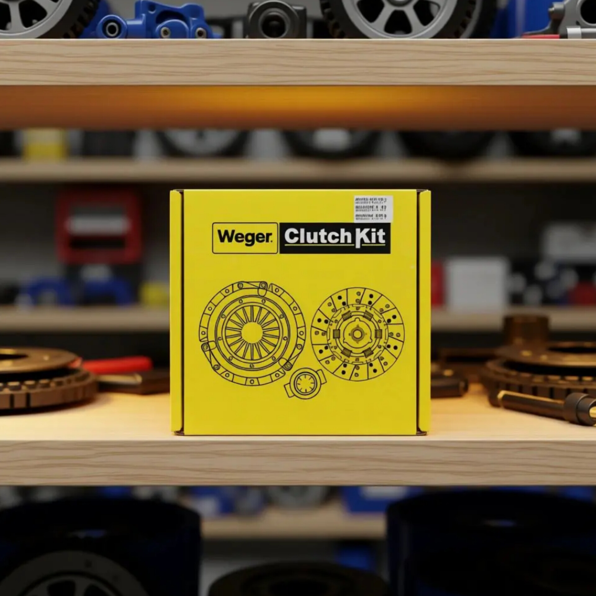 دیسک و صفحه 206 تیپ2 برند وگر