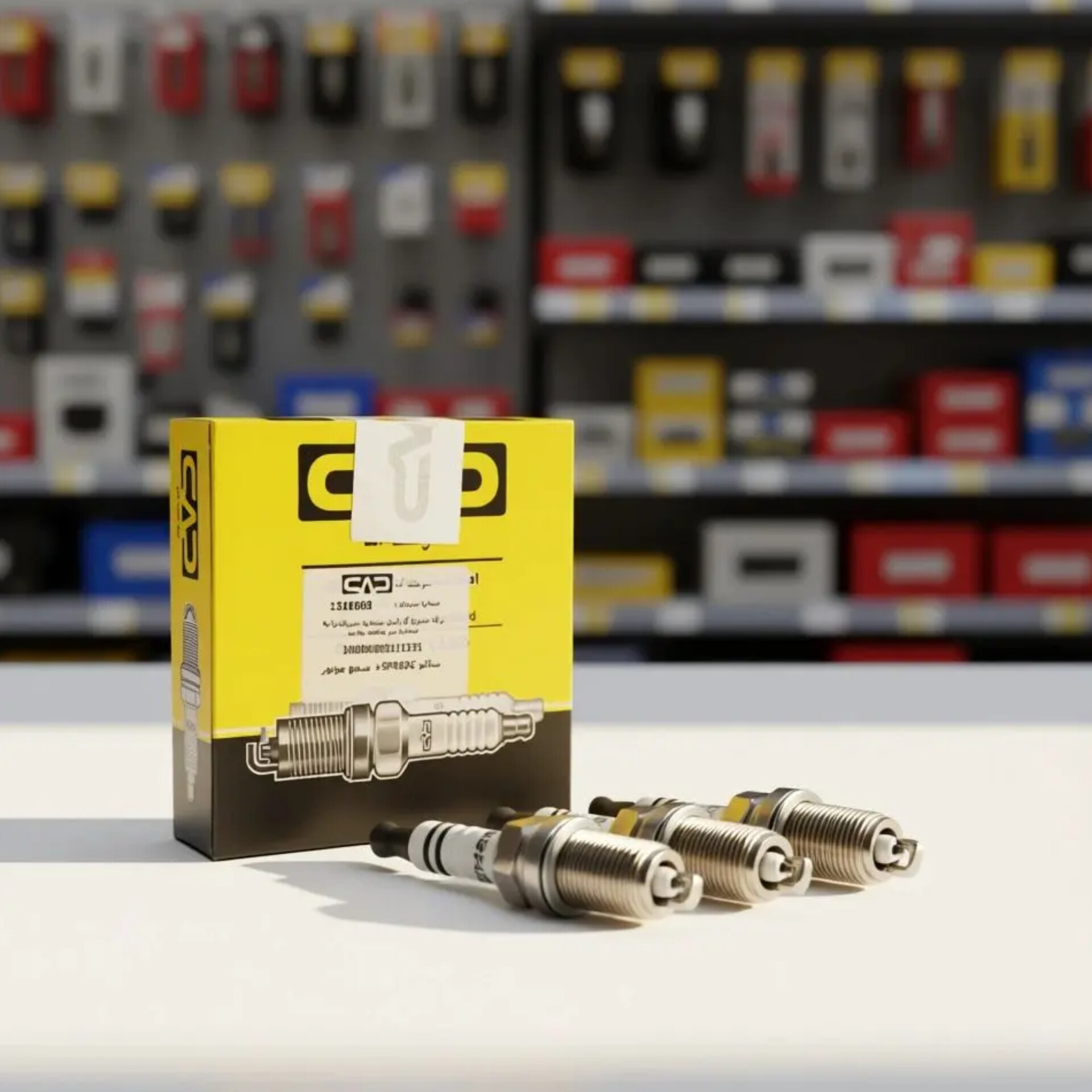 شمع پایه کوتاه ( پراید، 405، پارس، سمند، تیبا، 206 تیپ2، ef7) سوخت آما