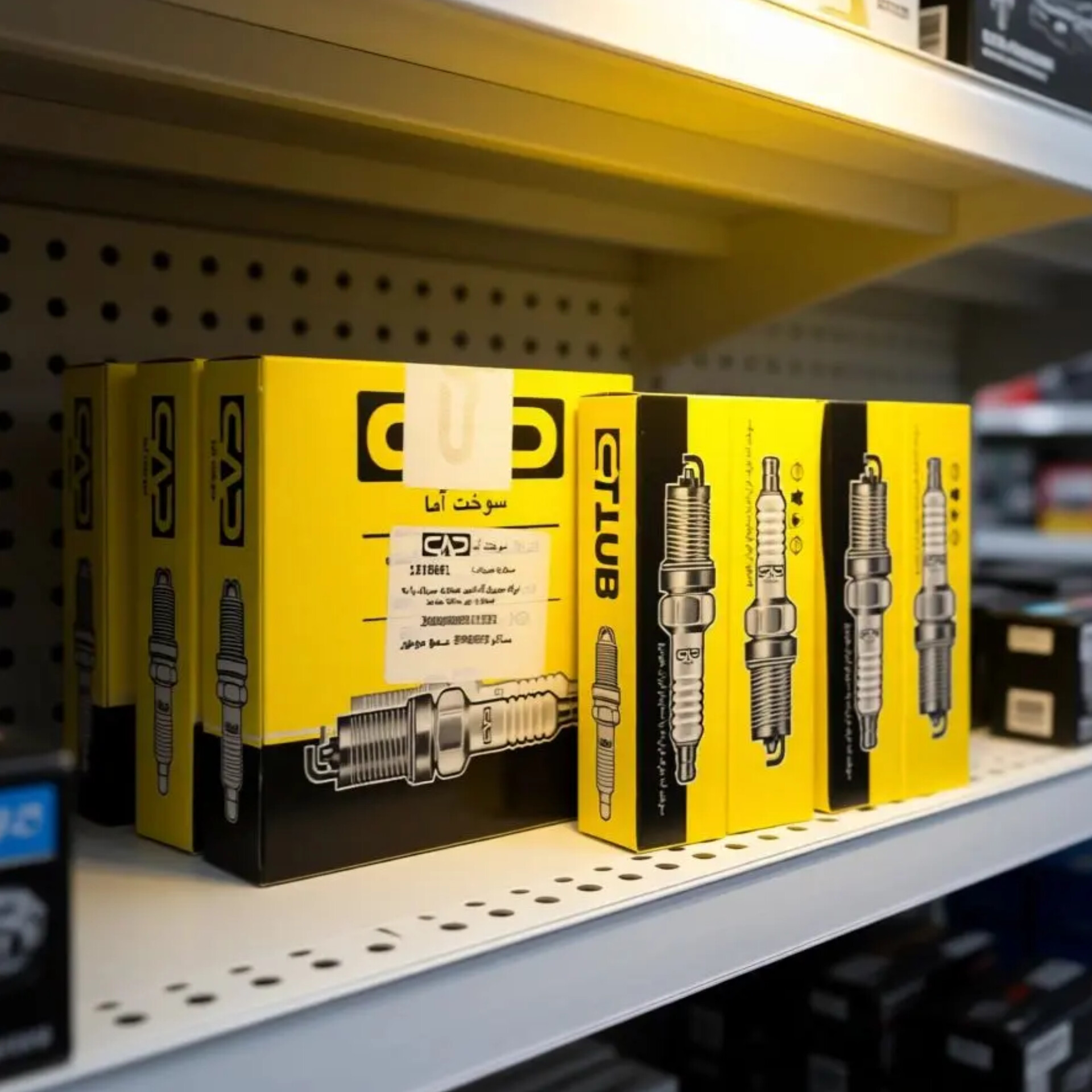 شمع پایه بلند 206 ( 206 تیپ5 )  سوخت آما