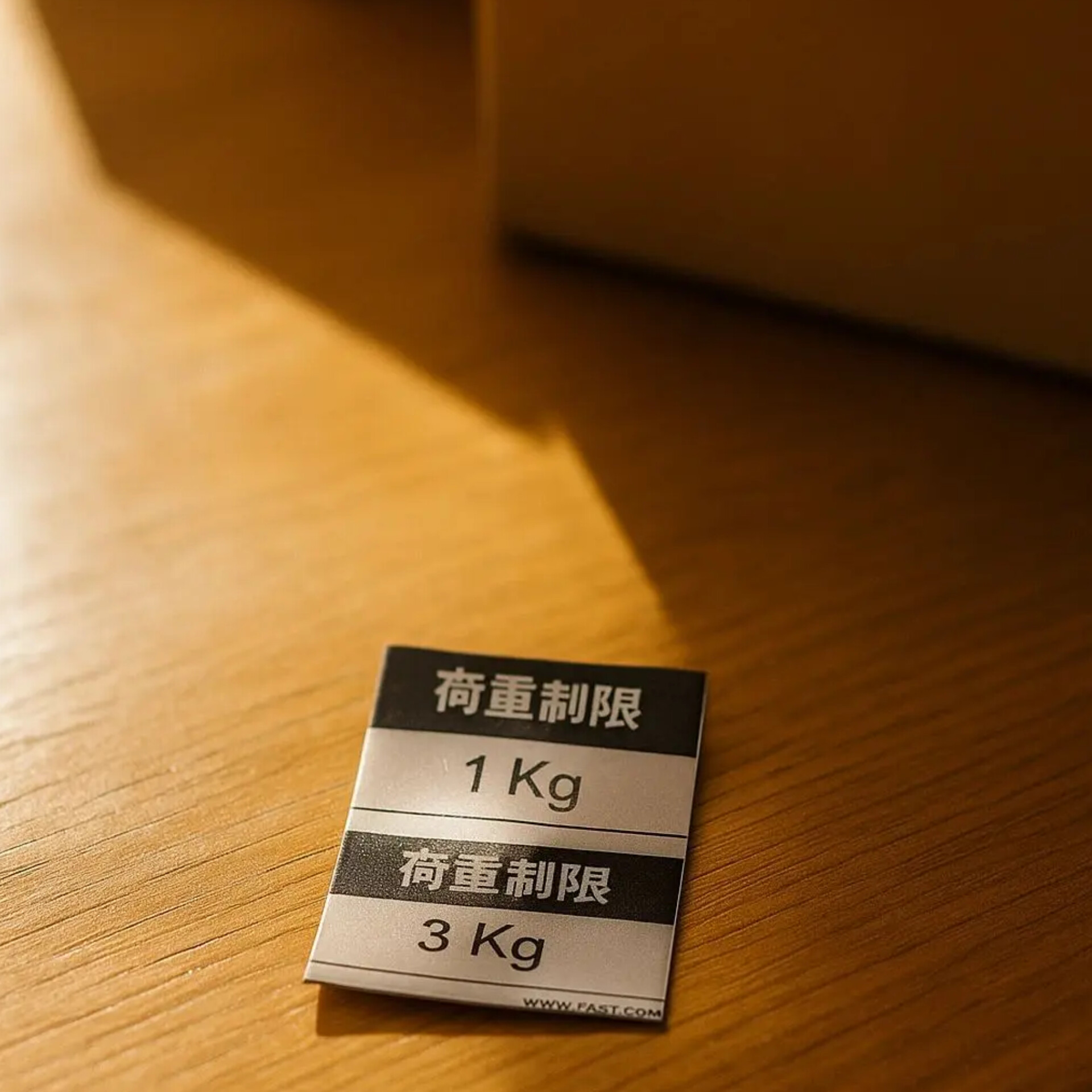 برچسب وزن زیر ترک بند و فلاپ جلو