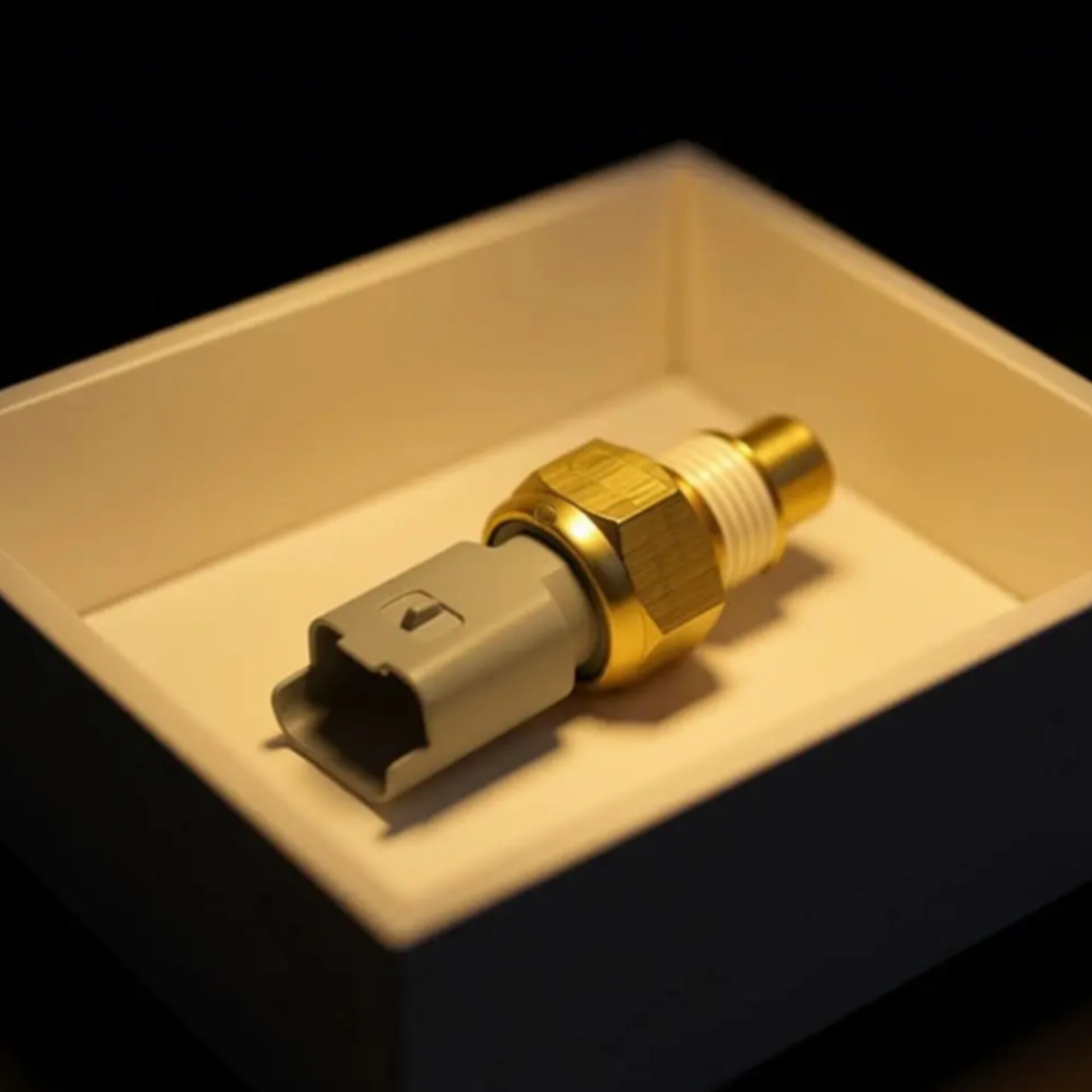 سنسور دمای آب سه فیش طوسی ef7 برند skp