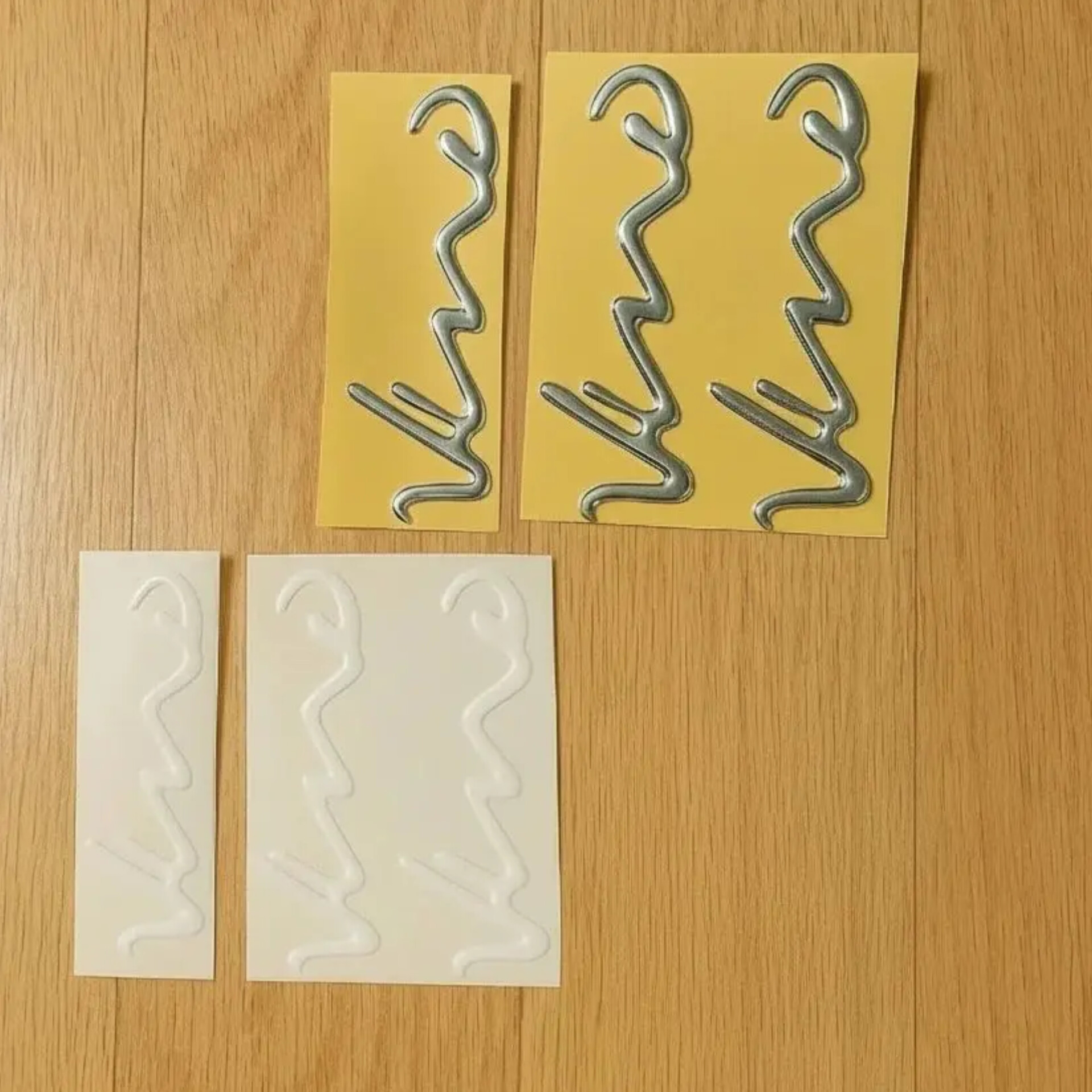 برچسب ژله ای سه تیکه وینو