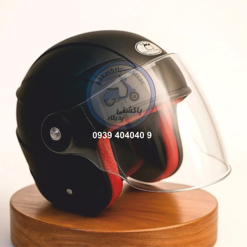 کلاه کاسکت اسکوتر مشکی